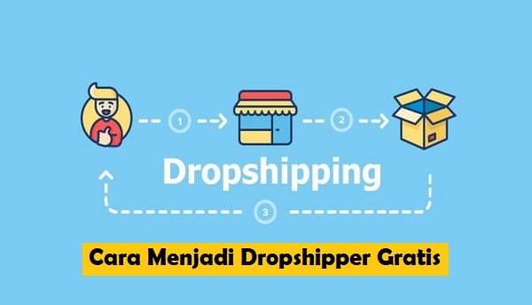 cara menjadi dropshipper gratis
